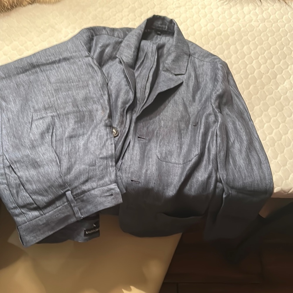 Armani suit